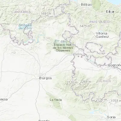 Map showing location of Briviesca (42.549930, -3.323150)