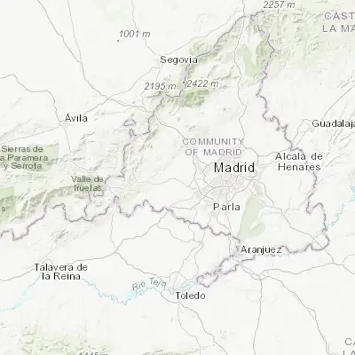 Map showing location of Brunete (40.405320, -3.998500)