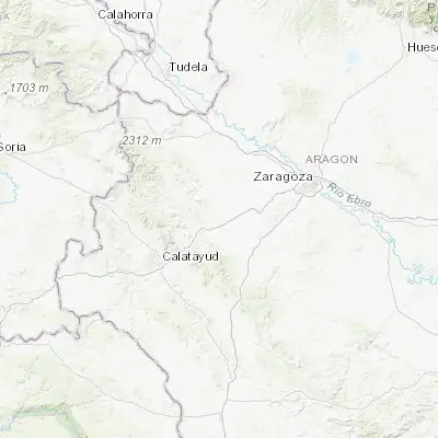 Map showing location of Calatorao (41.522280, -1.347020)