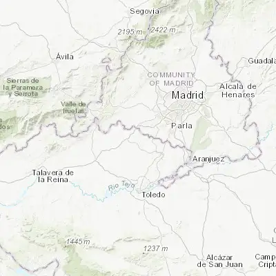 Map showing location of Casarrubios del Monte (40.186970, -4.036440)