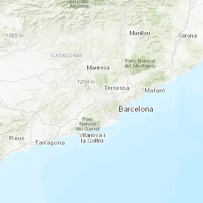 Map showing location of Castellbisbal (41.475340, 1.981740)