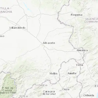 Map showing location of Chinchilla de Monte Aragón (38.920880, -1.720180)