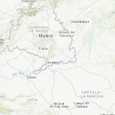 Map showing location of Chinchón (40.140200, -3.422670)