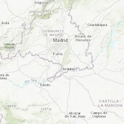 Map showing location of Ciempozuelos (40.159130, -3.621030)