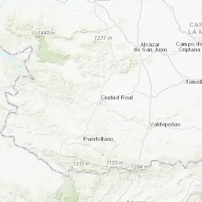Map showing location of Ciudad Real (38.986260, -3.929070)