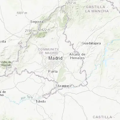 Map showing location of Coslada (40.423780, -3.561290)