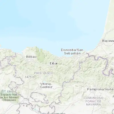 Map showing location of Deba (43.295710, -2.352130)