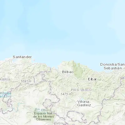 Map showing location of Elexalde (43.414900, -2.936780)