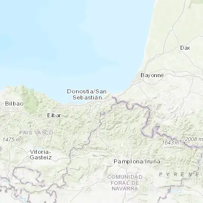 Map showing location of Errenteria (43.311950, -1.902340)