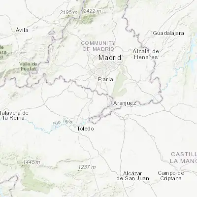 Map showing location of Esquivias (40.104400, -3.766770)