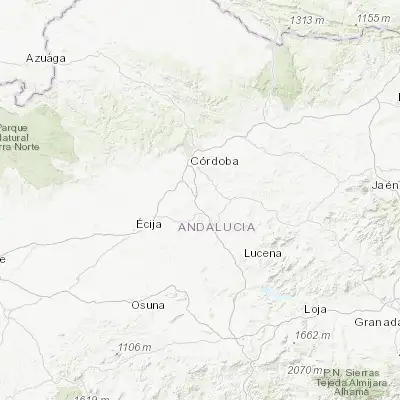 Map showing location of Fernán-Núñez (37.670440, -4.726400)