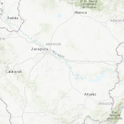 Map showing location of Fuentes de Ebro (41.512500, -0.631590)