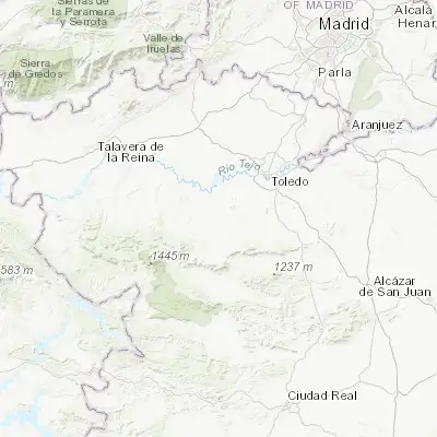 Map showing location of Gálvez (39.702080, -4.272390)