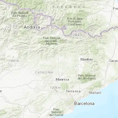 Map showing location of Gironella (42.034330, 1.880190)