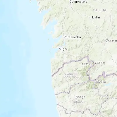 Map showing location of Gondomar (42.111550, -8.749710)
