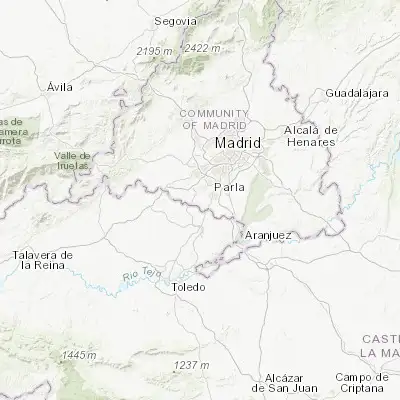 Map showing location of Griñón (40.212490, -3.854820)