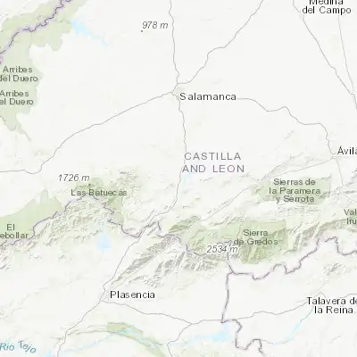 Map showing location of Guijuelo (40.557570, -5.670670)