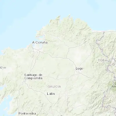 Map showing location of Guitiriz (43.181690, -7.896560)