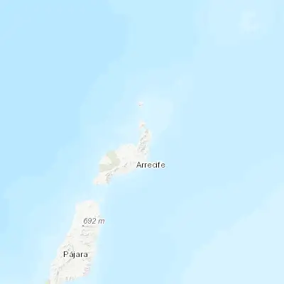 Map showing location of Haría (29.145530, -13.499860)