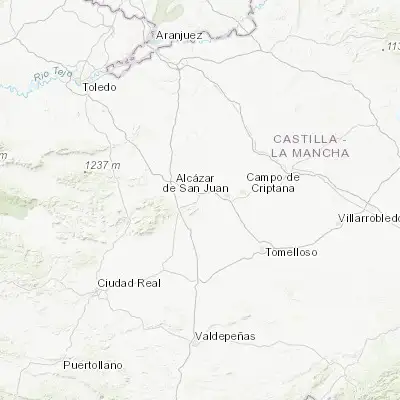 Map showing location of Herencia (39.366160, -3.357350)