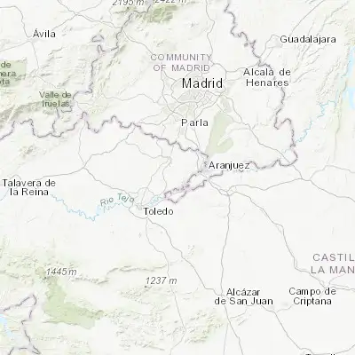 Map showing location of La Alameda de la Sagra (40.011990, -3.792550)