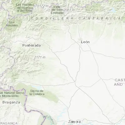 Map showing location of La Bañeza (42.300260, -5.897720)