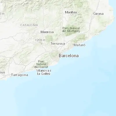 Map showing location of la Nova Esquerra de l'Eixample (41.383090, 2.149000)