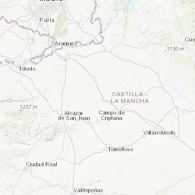 Map showing location of La Puebla de Almoradiel (39.598620, -3.117820)