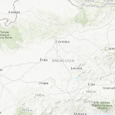 Map showing location of La Rambla (37.607600, -4.739620)