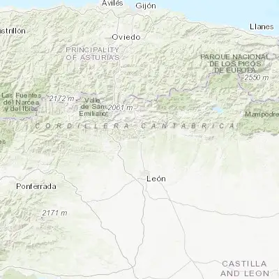 Map showing location of La Robla (42.803020, -5.629040)