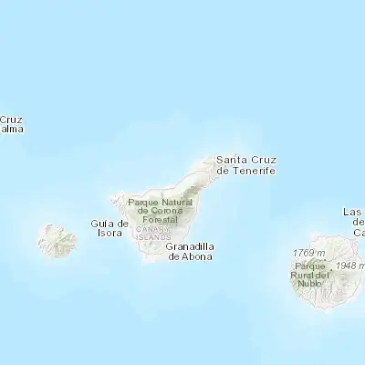 Map showing location of La Victoria de Acentejo (28.432310, -16.462320)