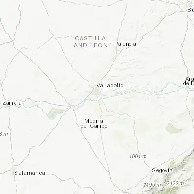 Map showing location of Laguna de Duero (41.581510, -4.723320)