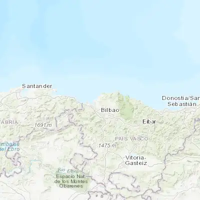 Map showing location of Landa (43.378510, -2.957180)