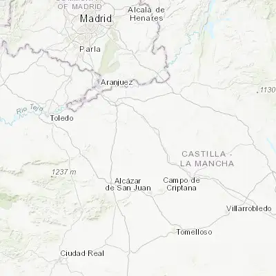 Map showing location of Lillo (39.723310, -3.306180)