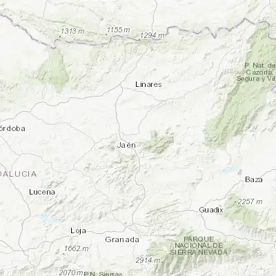 Map showing location of Mancha Real (37.786270, -3.612260)