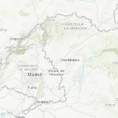 Map showing location of Marchamalo (40.666770, -3.199140)