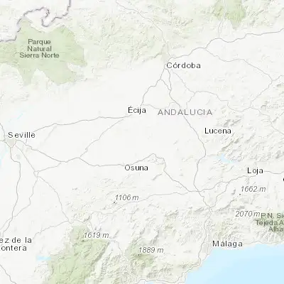 Map showing location of Marinaleda (37.371200, -4.959490)