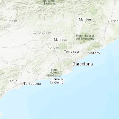 Map showing location of Martorell (41.474020, 1.930620)