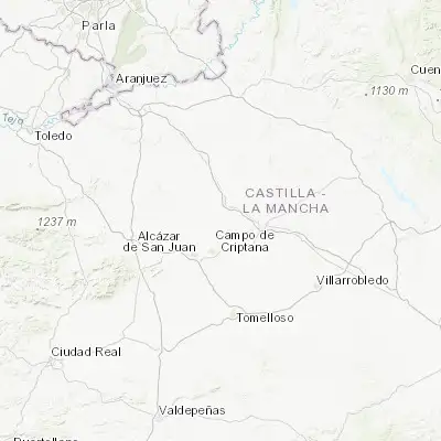 Map showing location of Miguel Esteban (39.524480, -3.076180)