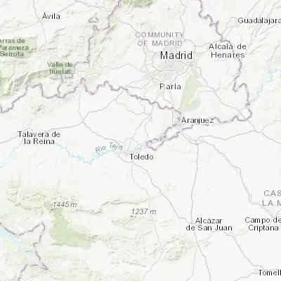 Map showing location of Mocejón (39.939340, -3.917160)