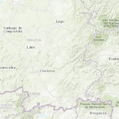 Map showing location of Monforte de Lemos (42.521650, -7.514220)