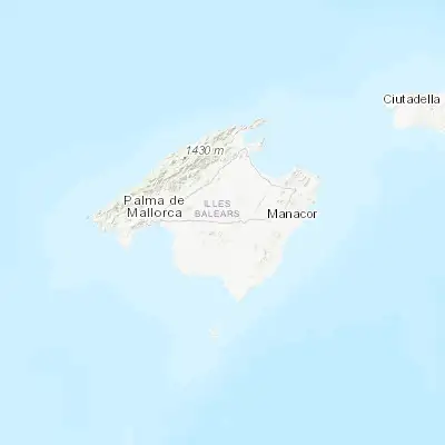 Map showing location of Montuïri (39.567420, 2.981890)