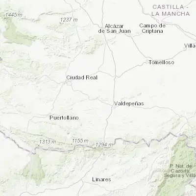 Map showing location of Moral de Calatrava (38.829890, -3.578130)