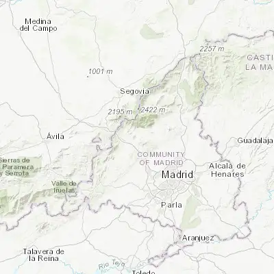 Map showing location of Moralzarzal (40.678160, -3.970700)