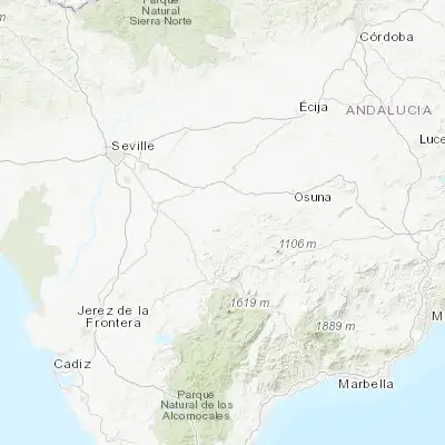 Map showing location of Morón de la Frontera (37.120840, -5.454030)