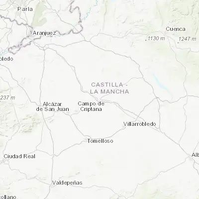 Map showing location of Mota del Cuervo (39.501890, -2.869940)
