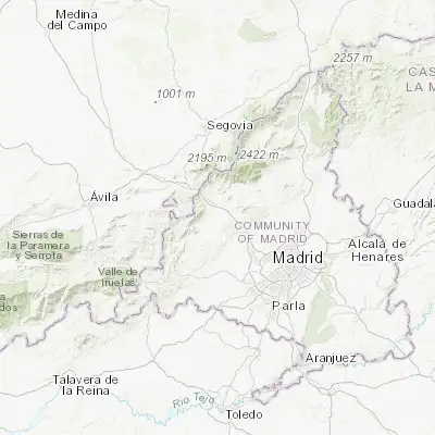 Map showing location of Navalquejigo (40.607050, -4.049660)