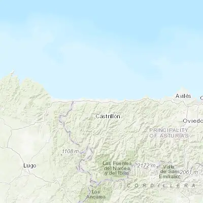 Map showing location of Navia (43.535440, -6.719350)