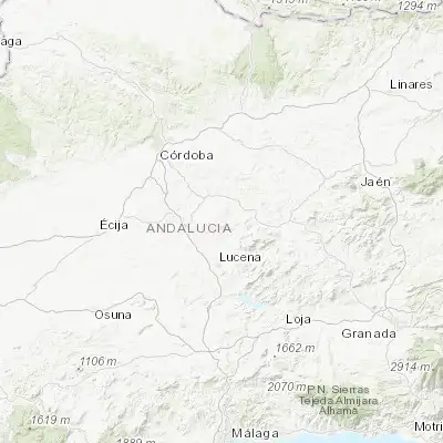Map showing location of Nueva-Carteya (37.586300, -4.467590)