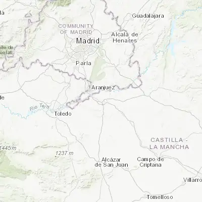 Map showing location of Ocaña (39.957850, -3.498200)